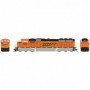 ATHG75506 HO G2 SD60M Tri-Clops  BNSF num9206