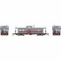 ATHG78302 HO ICC Caboose w/Lights & Sound  CB&Q num13614