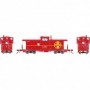 ATHG78321 HO ICC Caboose w/Lights & Sound  ATSF num999711