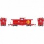 ATHG78322 HO ICC Caboose w/Lights & Sound  ATSF num999744