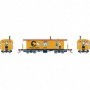 ATHG78332 HO ICC Caboose w/Lights & Sound B&O/ChessienumC-3962