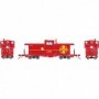 ATHG78523 HO ICC Caboose w/Lights  ATSF num999751