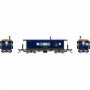 ATHG78527 HO ICC Caboose w/Lights  B&O numC-3754