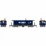 ATHG78529 HO ICC Caboose w/Lights  B&O numC-3818