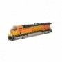 ATHG83131 HO ES44DC w/DCC & Sound  BNSF/Faded H1 num7724