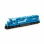 ATHG86224 HO SD45-2 w/DCC & Sound  CR/Blue Early num6657