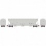 ATHG89975 HO Trinity 3-Bay Hopper  Data Only/Grey