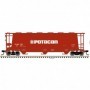 ATL20001883 HO ACF 6-Bay Cylindrical Hopper  Undecorated