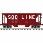 ATL20005049 HO Trainman PS-2 Covered Hopper  SOO num6863