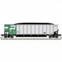 ATL20005692 HO Trainman Aluminum Coal Gondola  BN num534015