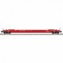 ATL20006003 HO 48' All Purpose Well Car CRLE num5050 (Red/White)