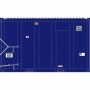 ATL20006056 HO 20' High Cube MSW Container ESIU Set num2 Blue/Wh