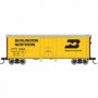 ATL20006143 HO 40' Plugdoor Boxcar BurlingtonNorthern 60381