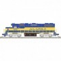 ATL40004810 N GP38-2 Phase II Alaska 2002 (Blue/Yellow) Silver