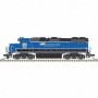 ATL40004844 N GP38-2 Phase II Loco GMTX 2346 (Black/Blue) Gold