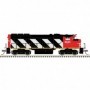 ATL40004866 N GP40-2W Silver Canadian Natnl Zebra Stripes 9648