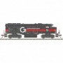 ATL40004871 N GP40-2W Silver Guilford 509 (Gray/Orange)