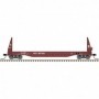 ATL50004866 N 50' Sieco Pulpwood Flat Car  KCS num607150