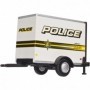 ATL60000098 HO Box Trailer w/Single Axle  Police 911