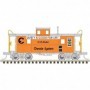 ATO2003014 O C&O Cupola Caboose 3Rail Chessie System