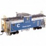 ATO3002267 O Extended Vision Caboose Undecorated/Roofwalk(2R)
