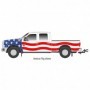 ATO3009912 O Ford F-250 Pickup Truck  American Flag Scheme