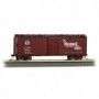 BAC16502 HO 40' Map Box Car  SF/Scout