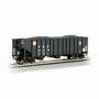 BAC18713 HO 100-Ton 3-Bay Hopper  PRR/Yellow Ball num226136