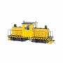 BAC29203 On30 Spectrum 50-Ton Center Cab Yellow/Blk Stripes