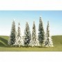 BAC32102 Scenescapes Pine Trees w/Snow  3-4in (9)