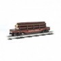 BAC47928 O-27 Williams Operating Log Dump Car  Yellow Pine