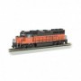 BAC60308 HO GP40 w/DCC  MILW num2001