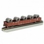 BAC71909 HO Gondola w/Steel Coil Load  CR