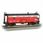 BAC73202 HO Bay Window Caboose w/Roof Walk  NKP