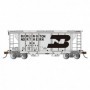 BAC73502 HO PS-2 2-Bay Covered Hopper  BN