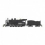 BAC85405 HO SP 2-10-0 w DCC Painted  Unlettered-Blk