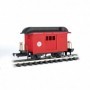 BAC97088 G Li'l Big Haulers Baggage Car  Short Line/Red