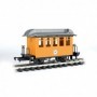 BAC97097 G Li'l Big Haulers Coach Car  Short Line/Yellow