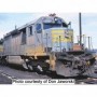 BOW24889 HO SD40  QNSL/Gray/Orange/Yel Let num209