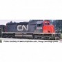 BOW24958 HO SD40 w/DCC & Sound  CN/Noodle/Red/Black num5000