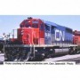 BOW24967 HO SD40  CN/Noodle/Red/Black num5090