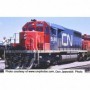 BOW24970 HO SD40 w/DCC & Sound  CN/Noodle/Red/Black num5090