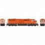 BOW24987 HO SD40-2F  CM&Q/Red num9014