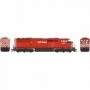 BOW24994 HO SD40-2F w/DCC & Sound  CPR/Dots num9002