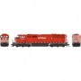BOW25010 HO SD40-2F w/DCC & Sound  CPR/Sill Dashes num9012