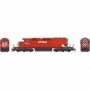 BOW25043 HO SD40-2 w/DCC & Sound  CPR/Elephant Ears num5639