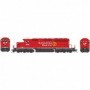 BOW25052 HO SD40-2 w/DCC & SND  CPR/Block Let/SD40-3 num5106