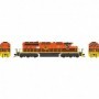 BOW25071 HO SD40-2 w/DCC & Sound  HESR/Marquette R num3390