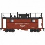 BOW38080 N N5 Caboose  PRR/Early w/Train Phone num477445