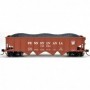 BOW42050 HO H21a Hopper  PRR/Shadow Keystone num137884